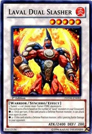 Laval Dual Slasher (PHSW-EN092) - Photon Shockwave 1st Edition Photon Shockwave Yugioh Single  Squirtle Squad Card Shop.