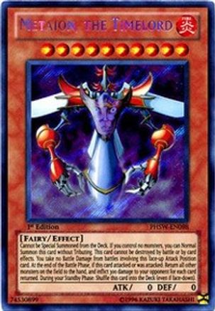 Metaion, the Timelord (PHSW-EN098) - Photon Shockwave 1st Edition Photon Shockwave Yugioh Single  Squirtle Squad Card Shop.