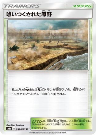 Devoured Field (052/053) - SM6a Dragon Storm SM6a: Dragon Storm Pokemon Japanese Single  Squirtle Squad Card Shop.