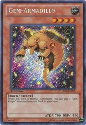 Gem-Armadillo (HA05-EN005) - Hidden Arsenal 5: Steelswarm Invasion 1st Edition Hidden Arsenal 5: Steelswarm Invasion Yugioh Single  Squirtle Squad Card Shop.