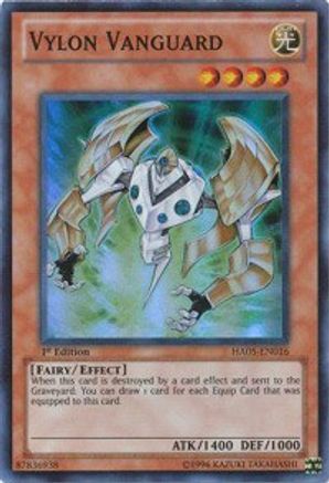 Vylon Vanguard (HA05-EN016) - Hidden Arsenal 5: Steelswarm Invasion Unlimited Hidden Arsenal 5: Steelswarm Invasion Yugioh Single  Squirtle Squad Card Shop.