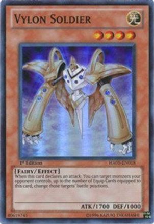 Vylon Soldier (HA05-EN018) - Hidden Arsenal 5: Steelswarm Invasion Unlimited Hidden Arsenal 5: Steelswarm Invasion Yugioh Single  Squirtle Squad Card Shop.