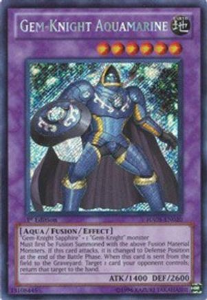 Gem-Knight Aquamarine (HA05-EN020) - Hidden Arsenal 5: Steelswarm Invasion 1st Edition Hidden Arsenal 5: Steelswarm Invasion Yugioh Single  Squirtle Squad Card Shop.