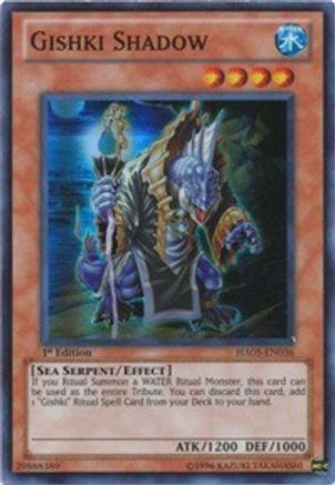 Gishki Shadow (HA05-EN036) - Hidden Arsenal 5: Steelswarm Invasion 1st Edition Hidden Arsenal 5: Steelswarm Invasion Yugioh Single  Squirtle Squad Card Shop.