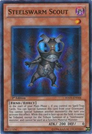 Steelswarm Scout (HA05-EN044) - Hidden Arsenal 5: Steelswarm Invasion Unlimited Hidden Arsenal 5: Steelswarm Invasion Yugioh Single  Squirtle Squad Card Shop.