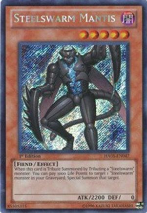 Steelswarm Mantis (HA05-EN047) - Hidden Arsenal 5: Steelswarm Invasion Unlimited Hidden Arsenal 5: Steelswarm Invasion Yugioh Single  Squirtle Squad Card Shop.