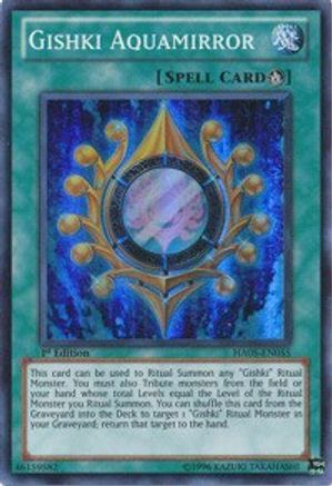 Gishki Aquamirror (HA05-EN055) - Hidden Arsenal 5: Steelswarm Invasion 1st Edition Hidden Arsenal 5: Steelswarm Invasion Yugioh Single  Squirtle Squad Card Shop.