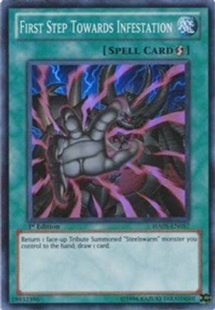 First Step Towards Infestation (HA05-EN057) - Hidden Arsenal 5: Steelswarm Invasion 1st Edition Hidden Arsenal 5: Steelswarm Invasion Yugioh Single  Squirtle Squad Card Shop.