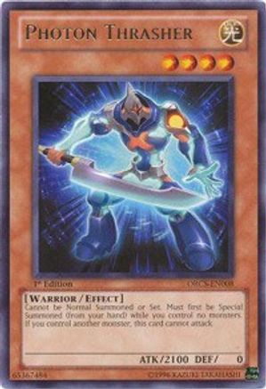 Photon Thrasher (ORCS-EN008) - Order of Chaos Unlimited Order of Chaos Yugioh Single  Squirtle Squad Card Shop.