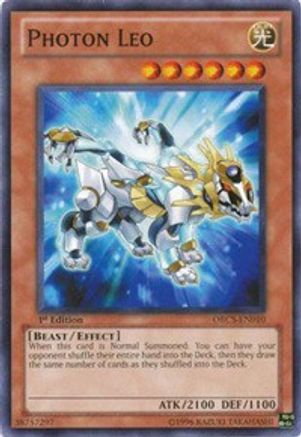 Photon Leo (ORCS-EN010) - Order of Chaos 1st Edition Order of Chaos Yugioh Single  Squirtle Squad Card Shop.