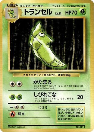 Metapod  - Expansion Pack No Rarity Expansion Pack (No Rarity) Pokemon Japanese Single  Squirtle Squad Card Shop.