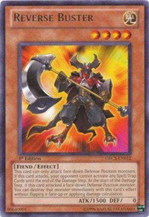 Reverse Buster (ORCS-EN012) - Order of Chaos Unlimited Order of Chaos Yugioh Single  Squirtle Squad Card Shop.