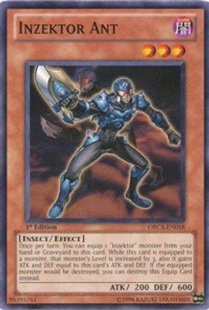 Inzektor Ant (ORCS-EN018) - Order of Chaos Unlimited Order of Chaos Yugioh Single  Squirtle Squad Card Shop.