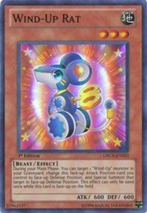 Wind-Up Rat (ORCS-EN023) - Order of Chaos Unlimited Order of Chaos Yugioh Single  Squirtle Squad Card Shop.
