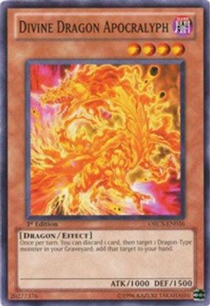 Divine Dragon Apocralyph (ORCS-EN036) - Order of Chaos 1st Edition Order of Chaos Yugioh Single  Squirtle Squad Card Shop.