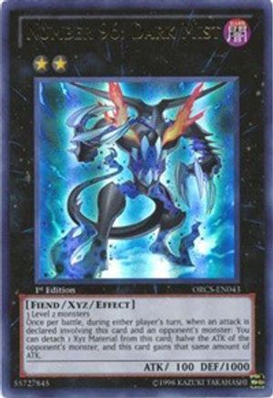 Number 96: Dark Mist (ORCS-EN043) - Order of Chaos Unlimited Order of Chaos Yugioh Single  Squirtle Squad Card Shop.