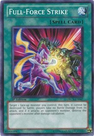 Full-Force Strike (ORCS-EN047) - Order of Chaos Unlimited Order of Chaos Yugioh Single  Squirtle Squad Card Shop.