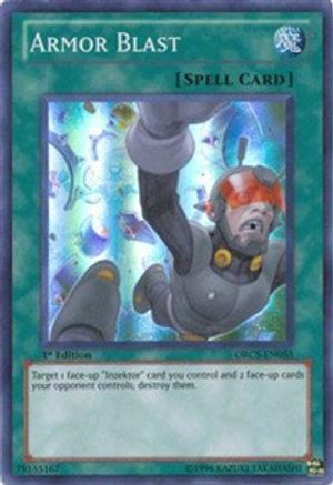 Armor Blast (ORCS-EN053) - Order of Chaos Unlimited Order of Chaos Yugioh Single  Squirtle Squad Card Shop.