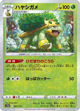 Grotle (Mirror Holofoil) (007/172) - S12a VSTAR Universe Holofoil S12a: VSTAR Universe Pokemon Japanese Single  Squirtle Squad Card Shop.