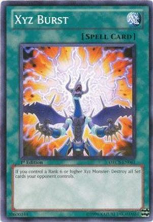 Xyz Burst (ORCS-EN061) - Order of Chaos Unlimited Order of Chaos Yugioh Single  Squirtle Squad Card Shop.