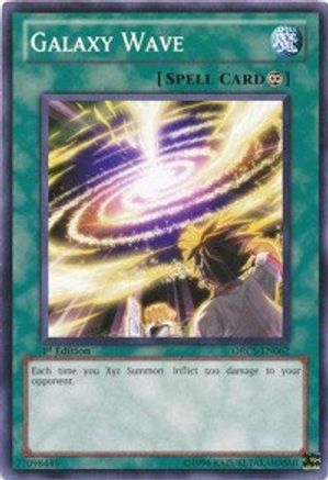 Galaxy Wave (ORCS-EN062) - Order of Chaos Unlimited Order of Chaos Yugioh Single  Squirtle Squad Card Shop.
