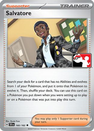 Salvatore 160/162  Prize Pack Series Cards - Uncommon Prize Pack Series Cards Pokemon Single  Squirtle Squad Card Shop.