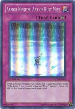 Armor Ninjitsu Art of Rust Mist (ORCS-EN069) - Order of Chaos Unlimited Order of Chaos Yugioh Single  Squirtle Squad Card Shop.