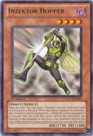 Inzektor Hopper (ORCS-EN081) - Order of Chaos 1st Edition Order of Chaos Yugioh Single  Squirtle Squad Card Shop.