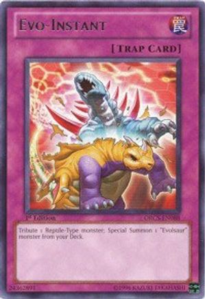 Evo-Instant (ORCS-EN088) - Order of Chaos Unlimited Order of Chaos Yugioh Single  Squirtle Squad Card Shop.