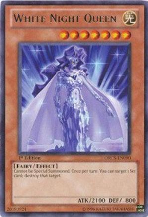 White Night Queen (ORCS-EN090) - Order of Chaos 1st Edition Order of Chaos Yugioh Single  Squirtle Squad Card Shop.