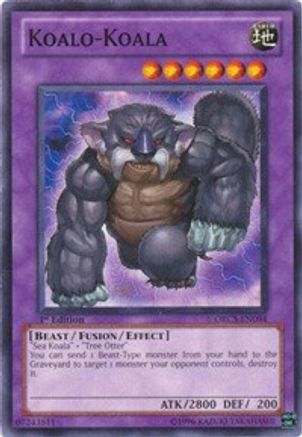 Koalo-Koala (ORCS-EN094) - Order of Chaos Unlimited Order of Chaos Yugioh Single  Squirtle Squad Card Shop.