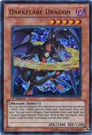 Darkflare Dragon (SDDC-EN002) - Structure Deck: Dragons Collide 1st Edition Structure Deck: Dragons Collide Yugioh Single  Squirtle Squad Card Shop.