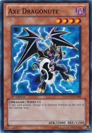 Axe Dragonute (SDDC-EN008) - Structure Deck: Dragons Collide Unlimited Structure Deck: Dragons Collide Yugioh Single  Squirtle Squad Card Shop.