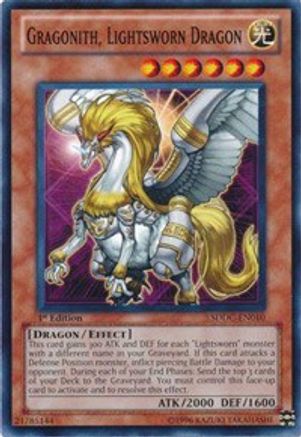 Gragonith, Lightsworn Dragon (SDDC-EN010) - Structure Deck: Dragons Collide Unlimited Structure Deck: Dragons Collide Yugioh Single  Squirtle Squad Card Shop.