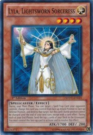 Lyla, Lightsworn Sorceress (SDDC-EN021) - Structure Deck: Dragons Collide 1st Edition Structure Deck: Dragons Collide Yugioh Single  Squirtle Squad Card Shop.