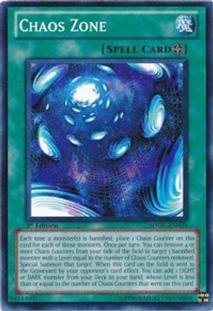 Chaos Zone (SDDC-EN024) - Structure Deck: Dragons Collide 1st Edition Structure Deck: Dragons Collide Yugioh Single  Squirtle Squad Card Shop.