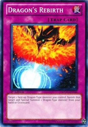 Dragon's Rebirth (SDDC-EN036) - Structure Deck: Dragons Collide 1st Edition Structure Deck: Dragons Collide Yugioh Single  Squirtle Squad Card Shop.
