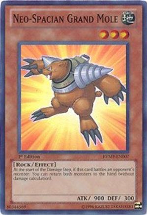 Neo-Spacian Grand Mole (RYMP-EN007) - Ra Yellow Mega Pack Unlimited Ra Yellow Mega Pack Yugioh Single  Squirtle Squad Card Shop.