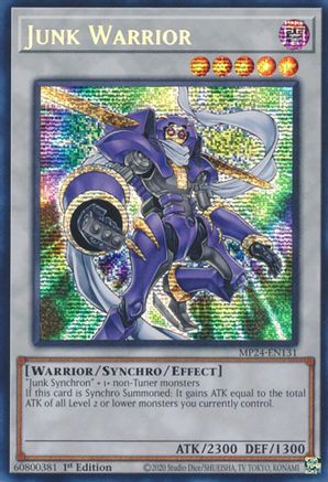 Junk Warrior (MP24-EN131) - 25th Anniversary Tin: Dueling Mirrors 1st Edition 25th Anniversary Tin: Dueling Mirrors Yugioh Single  Squirtle Squad Card Shop.