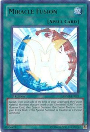 Miracle Fusion (RYMP-EN021) - Ra Yellow Mega Pack 1st Edition Ra Yellow Mega Pack Yugioh Single  Squirtle Squad Card Shop.