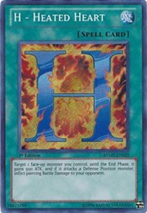 H - Heated Heart (RYMP-EN023) - Ra Yellow Mega Pack 1st Edition Ra Yellow Mega Pack Yugioh Single  Squirtle Squad Card Shop.