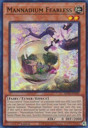 Mannadium Fearless (MP24-EN189) - 25th Anniversary Tin: Dueling Mirrors 1st Edition 25th Anniversary Tin: Dueling Mirrors Yugioh Single  Squirtle Squad Card Shop.
