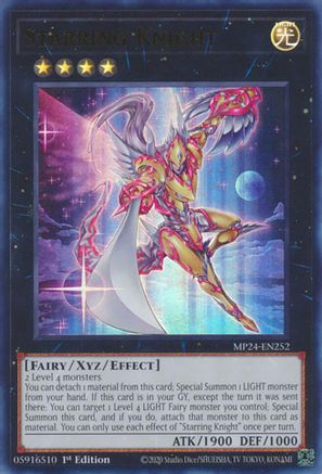 Starring Knight (MP24-EN252) - 25th Anniversary Tin: Dueling Mirrors 1st Edition 25th Anniversary Tin: Dueling Mirrors Yugioh Single  Squirtle Squad Card Shop.