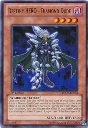 Destiny HERO - Diamond Dude (RYMP-EN033) - Ra Yellow Mega Pack Unlimited Ra Yellow Mega Pack Yugioh Single  Squirtle Squad Card Shop.