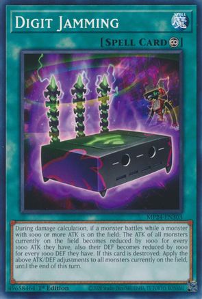 Digit Jamming (MP24-EN303) - 25th Anniversary Tin: Dueling Mirrors 1st Edition 25th Anniversary Tin: Dueling Mirrors Yugioh Single  Squirtle Squad Card Shop.