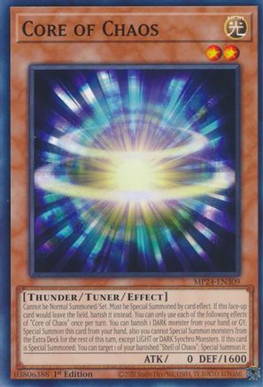 Core of Chaos (MP24-EN309) - 25th Anniversary Tin: Dueling Mirrors 1st Edition 25th Anniversary Tin: Dueling Mirrors Yugioh Single  Squirtle Squad Card Shop.