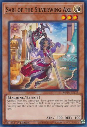 Sari of the Silverwing Axe (MP24-EN315) - 25th Anniversary Tin: Dueling Mirrors 1st Edition 25th Anniversary Tin: Dueling Mirrors Yugioh Single  Squirtle Squad Card Shop.