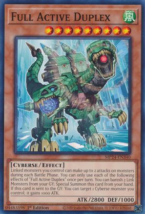 Full Active Duplex (MP24-EN340) - 25th Anniversary Tin: Dueling Mirrors 1st Edition 25th Anniversary Tin: Dueling Mirrors Yugioh Single  Squirtle Squad Card Shop.