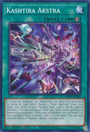 Kashtira Akstra (MP24-EN347) - 25th Anniversary Tin: Dueling Mirrors 1st Edition 25th Anniversary Tin: Dueling Mirrors Yugioh Single  Squirtle Squad Card Shop.