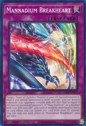 Mannadium Breakheart (MP24-EN352) - 25th Anniversary Tin: Dueling Mirrors 1st Edition 25th Anniversary Tin: Dueling Mirrors Yugioh Single  Squirtle Squad Card Shop.